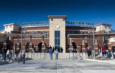 Parkview Field Stadium Exterior Main Entrance