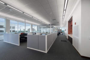 Ash Brokerage Interior Desk Spaces