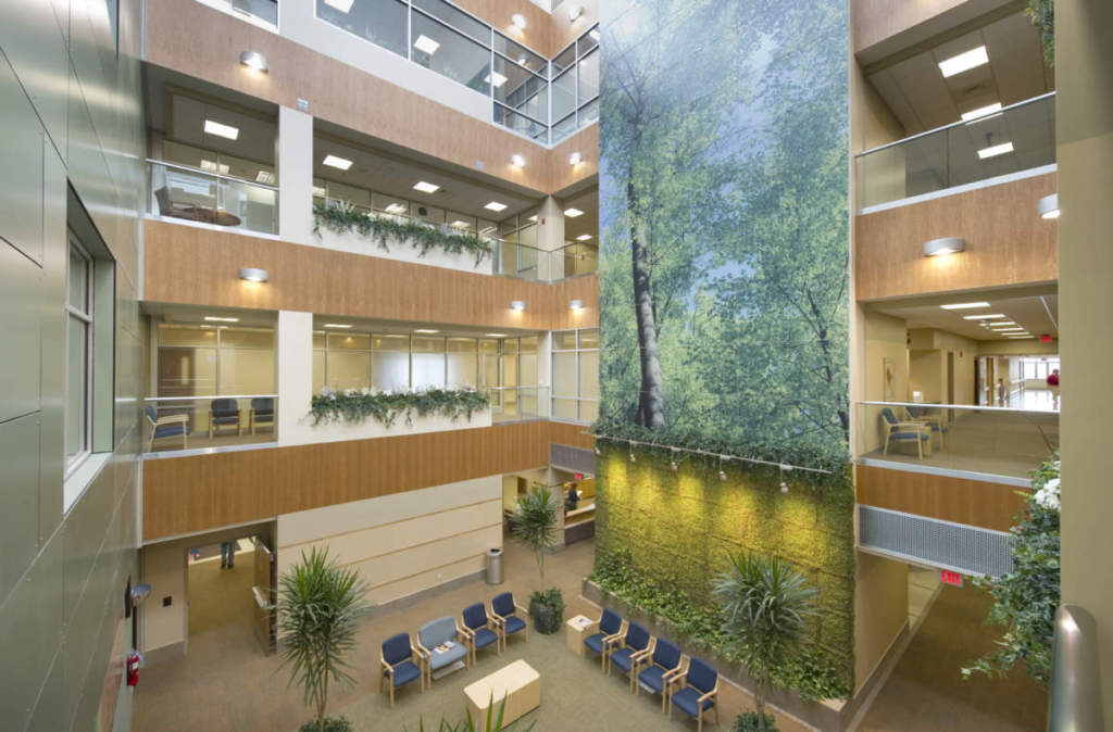 Bryan Hospital Open Lobby Atrium