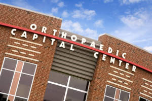 Grace College Ortho Center Exterior Brick Sign Grace College Ortho Center Exterior Brick Sign