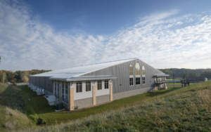 Hillsdale College Track Tennis Exterior Building Landscape