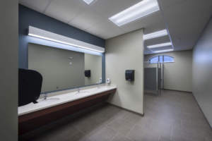 Hillsdale College Track Tennis Interior Restroom Sinks