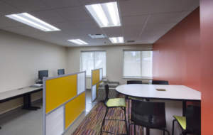 IU Spruce Hall Interior Floor Lounge Computer Meeting Room