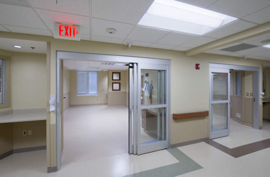 lutheran hospital expansion main entry doors