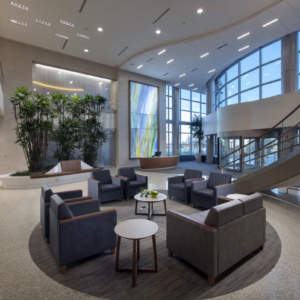 Parkview Cancer Institute main lobby