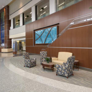 PRMC Lobby medical and healthcare construction