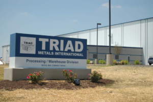 Triad Metals Exterior Sign Monument