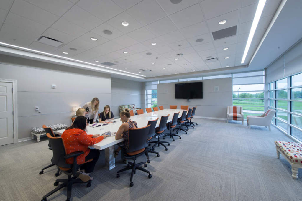 Vera Bradley Interior Conference Room Table Seating