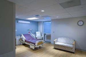 White County Memorial Hospital private patient room suite