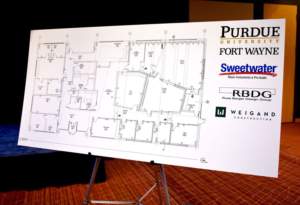 Purdue Fort Wayne Sweetwater Music Technology Building Floorplan