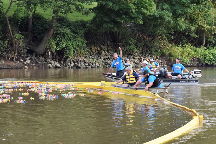 Duck Race 2018 Winner