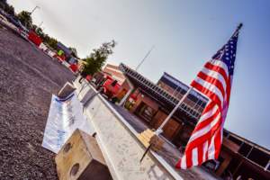 Weigand Construction Beam Signing
