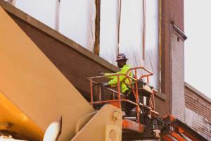 Weigand Construction Field Worker