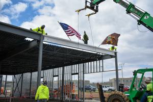 Henry County Sheriff's Office & Detention Center Steel Topping Ceremony
