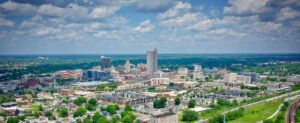 Downtown Fort Wayne Aerial