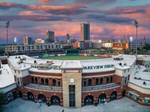 Parkview Field FW City Skyline