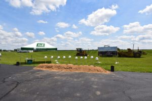 Entire groundbreaking site