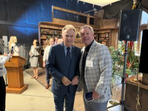 Larry Weigand and Pat Sajak