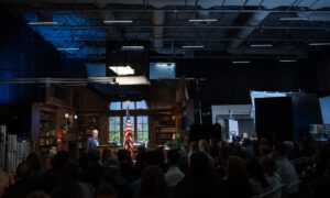 Addressing the Crowd