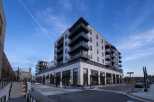 Street view of The Pearl.