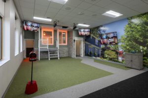 Training simulation.