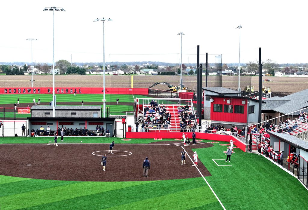 GCS Baseball Softball Complex Grand Opening | Weigand Construction Softball Game