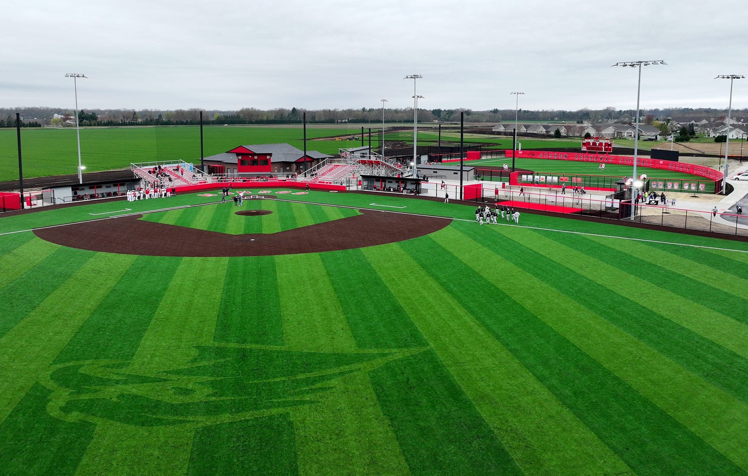 GCS Baseball Softball Complex Grand Opening | Weigand Construction Baseball Game