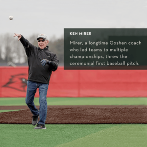 Ken Mirer First Pitch
