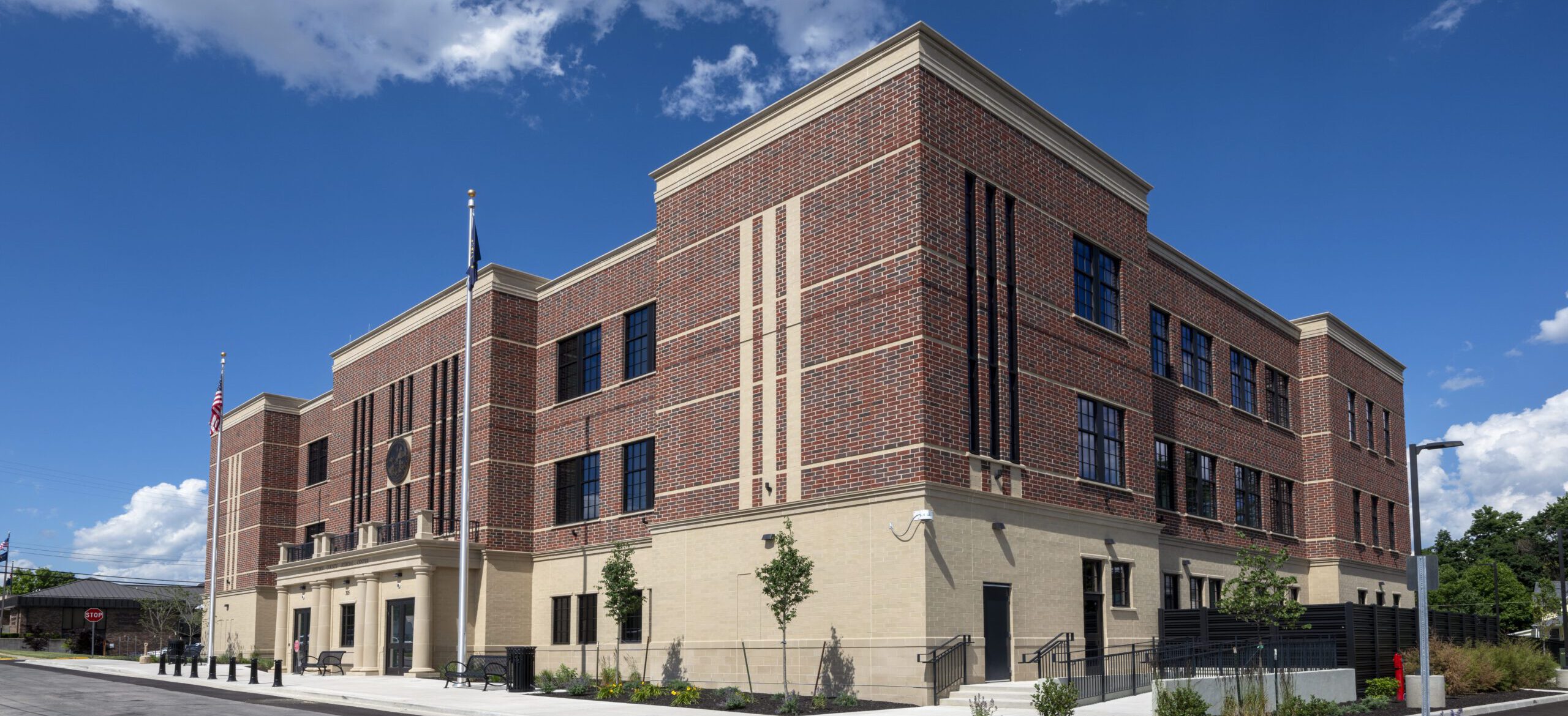 Steuben County Judicial Center | Weigand Construction Front Right Corner