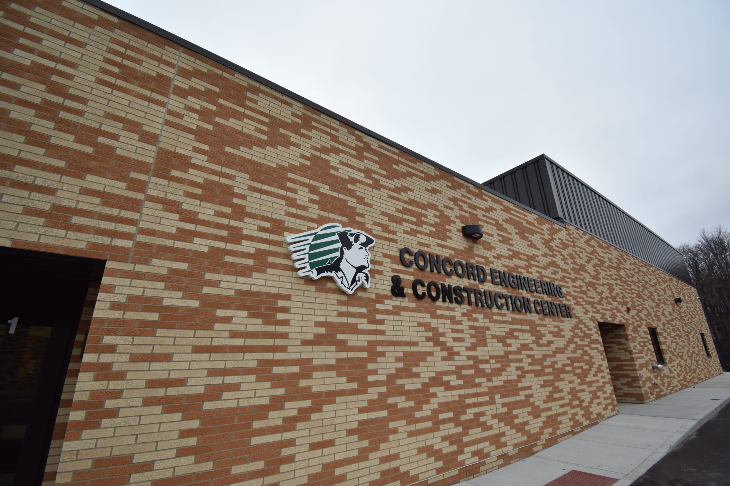 Concord Community Schools Engineering and Construction Center | Weigand Construction Entrance