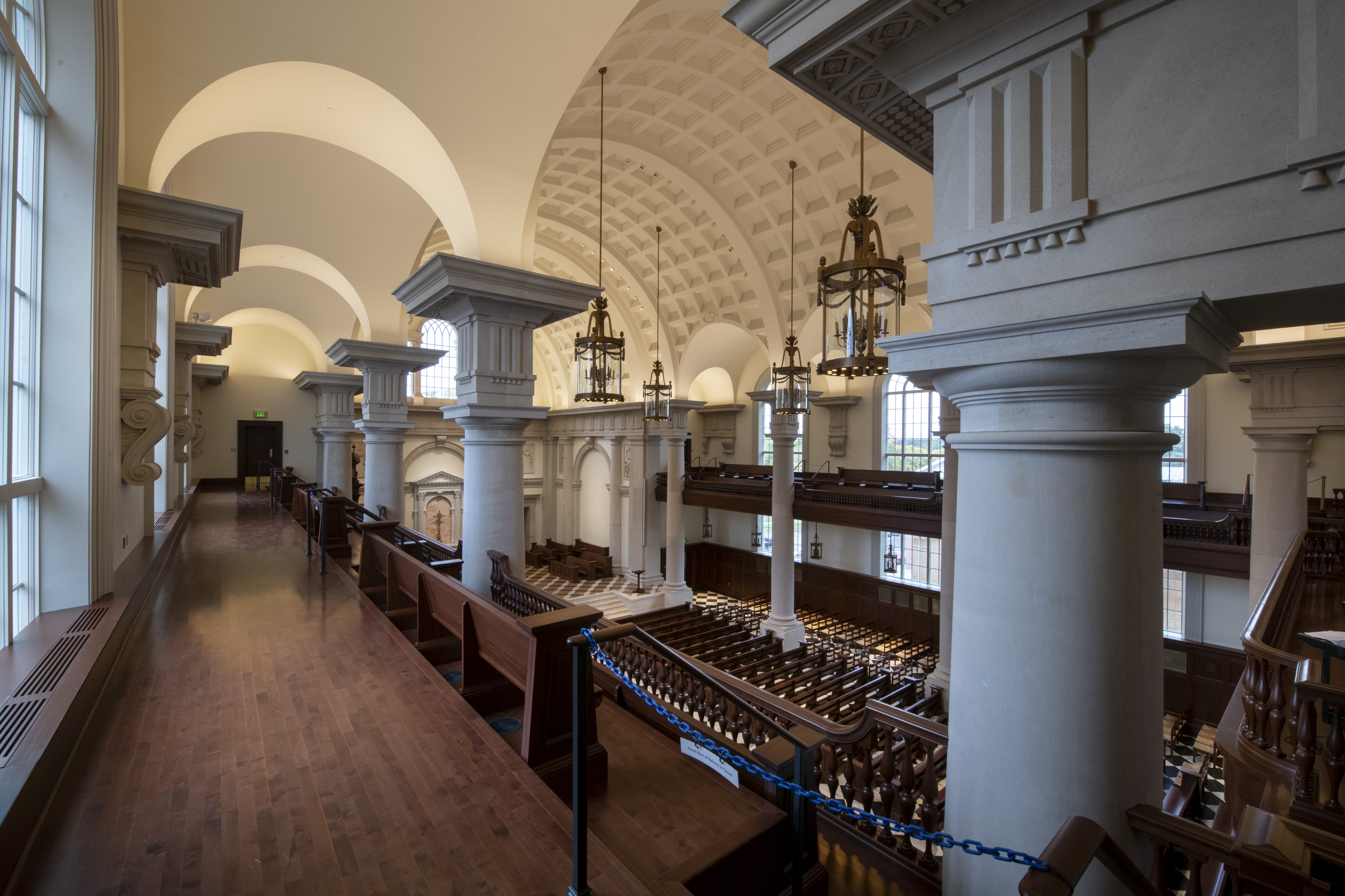 Hillsdale Christ Chapel | Weigand Construction Balcony