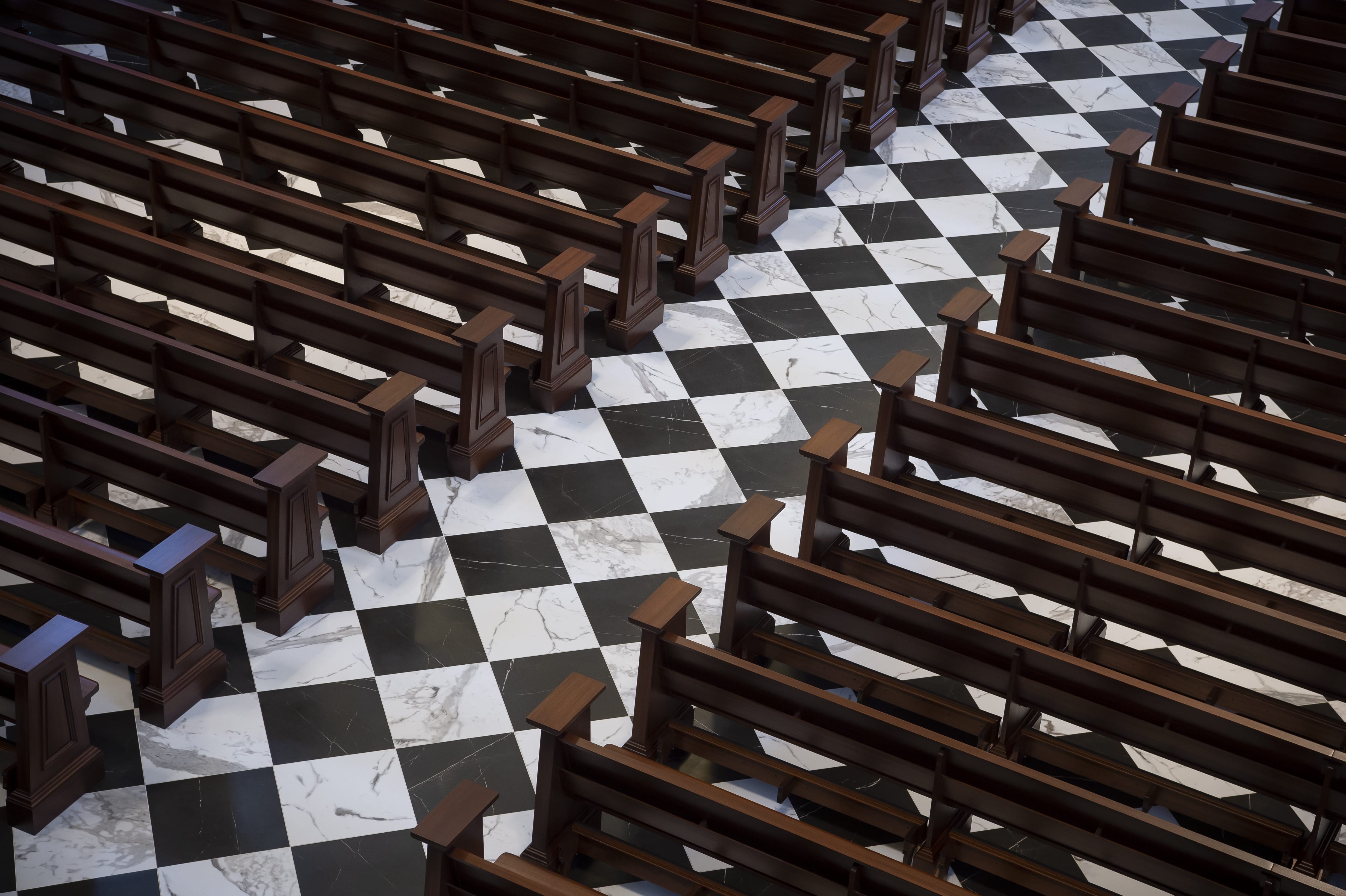 Hillsdale Christ Chapel | Weigand Construction Marble Floor