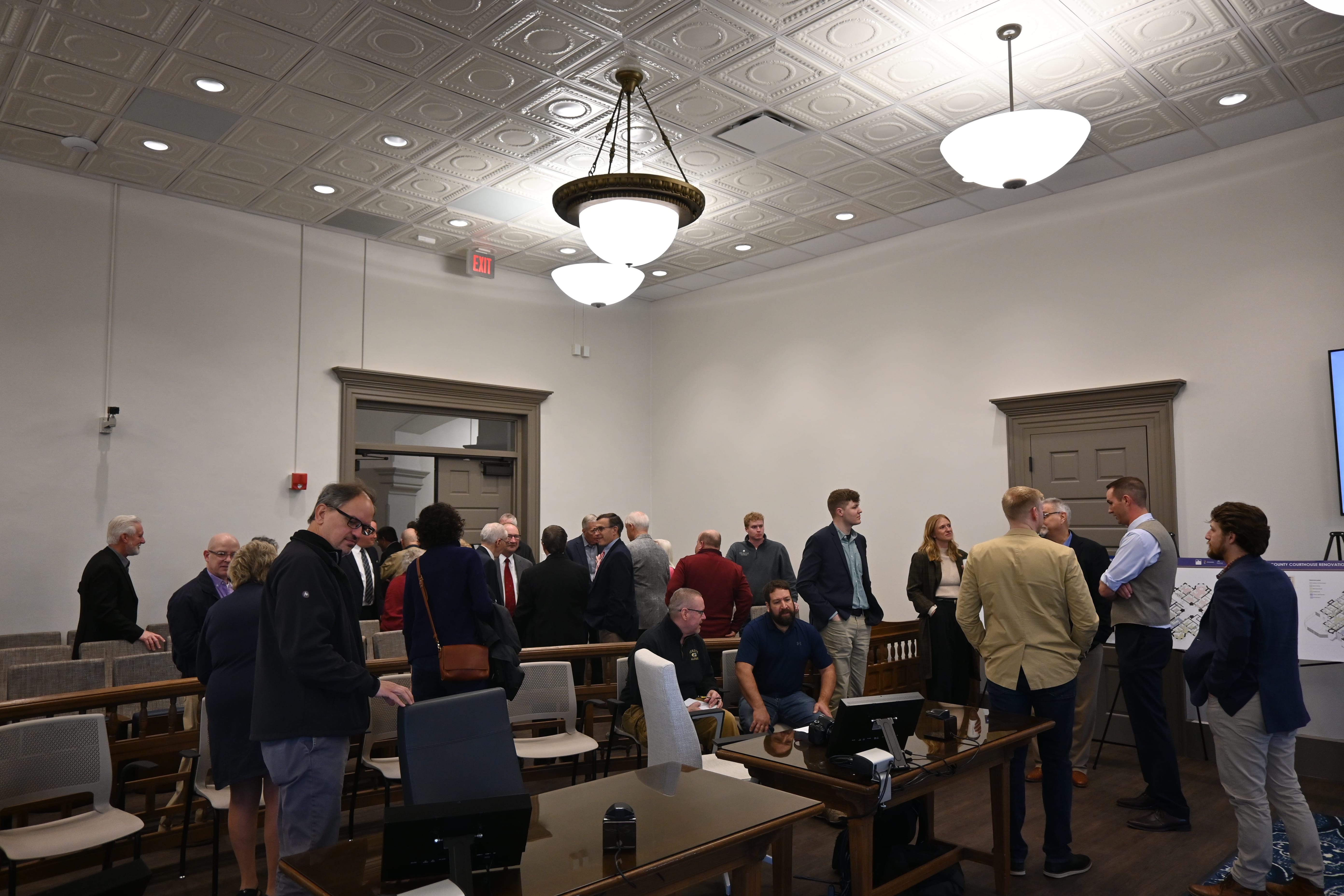 Ribbon Cutting Gathering