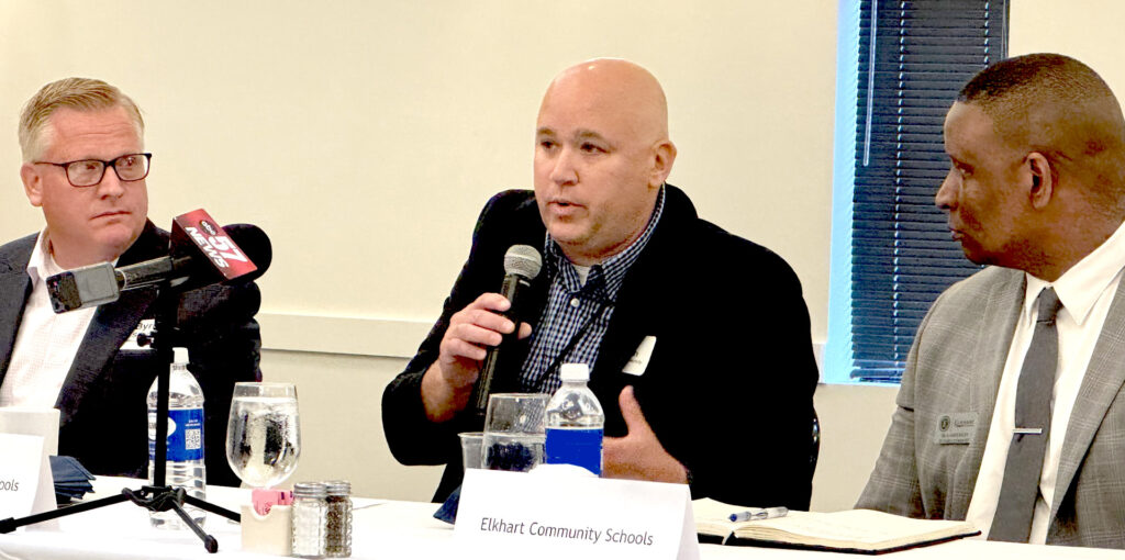 Elkhart Educators Breakfast | Weigand Construction Superintendent Speaking