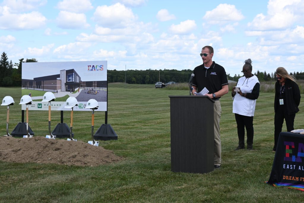 Southwick Elementary Groundbreaking | Weigand Construction Garmann Miller