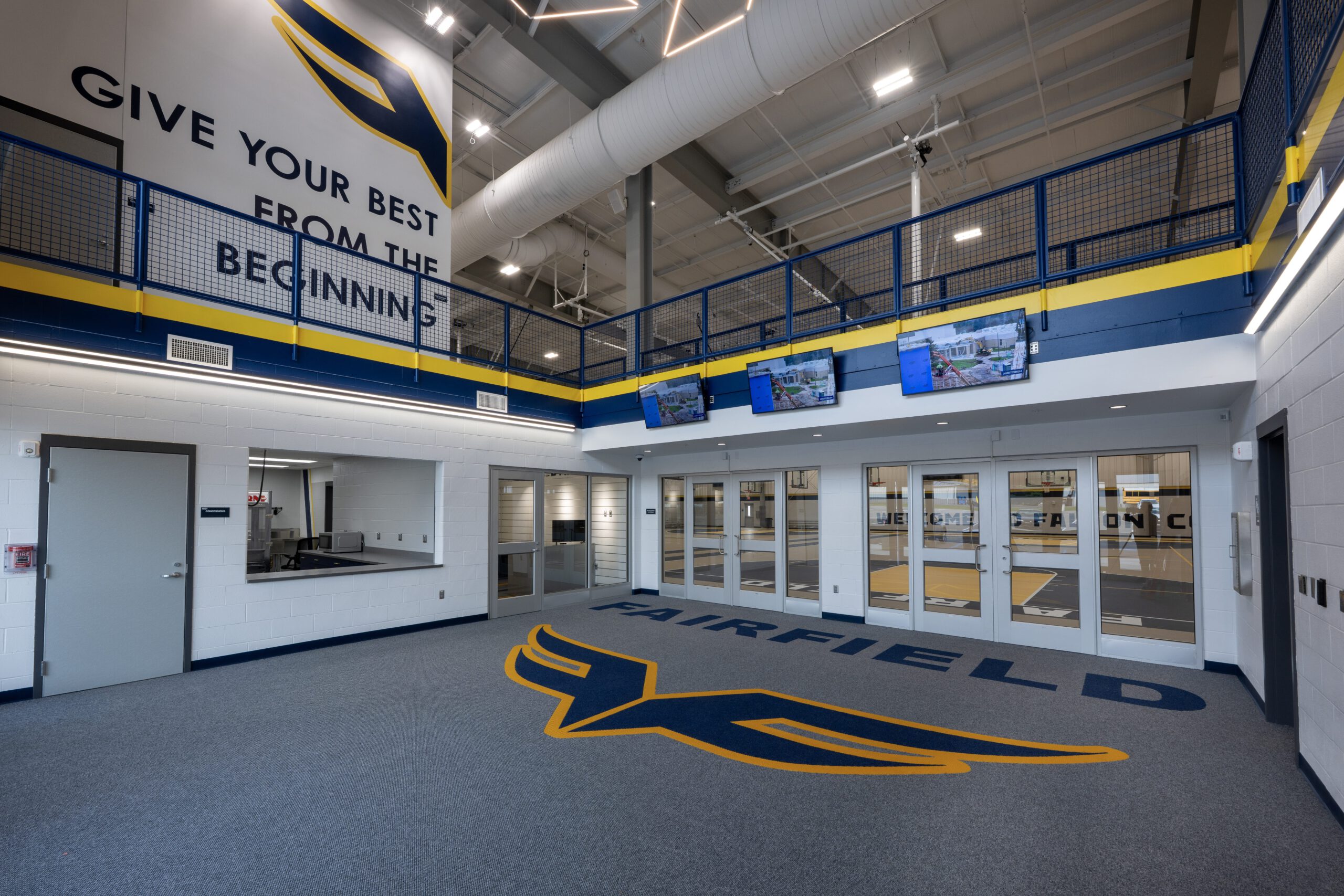 Fieldhouse Entrance