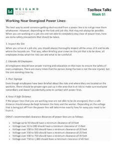 51) Dec. 22 Dec. 26 Power Lines