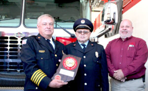 Fire Chief recognition
