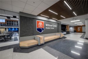 Cafeteria entryway