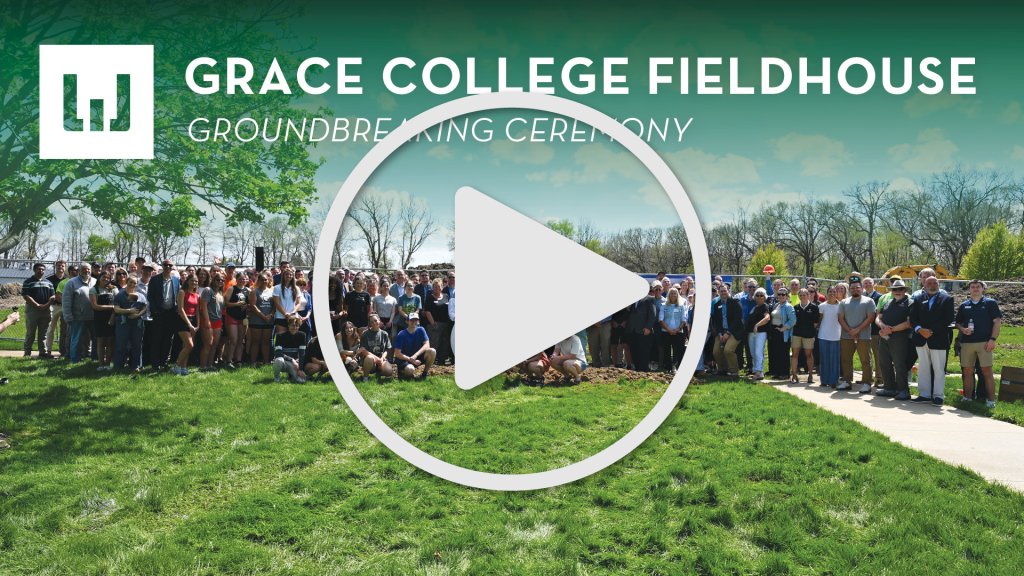 Grace College Community Fieldhouse Groundbreaking | Weigand Construction Feature Images Q2 2026 2